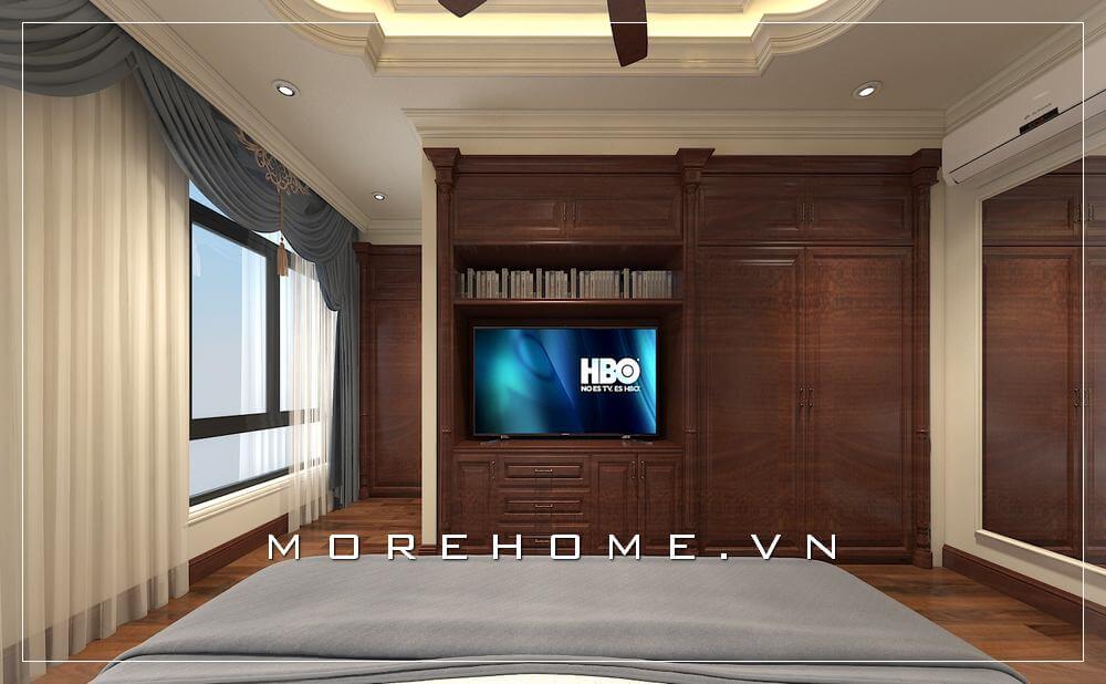 Tủ quần áo gỗ óc chó